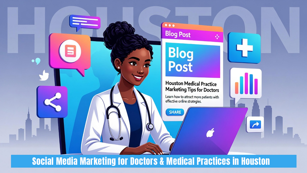 social media marketing for doctors and medical practices in Houston