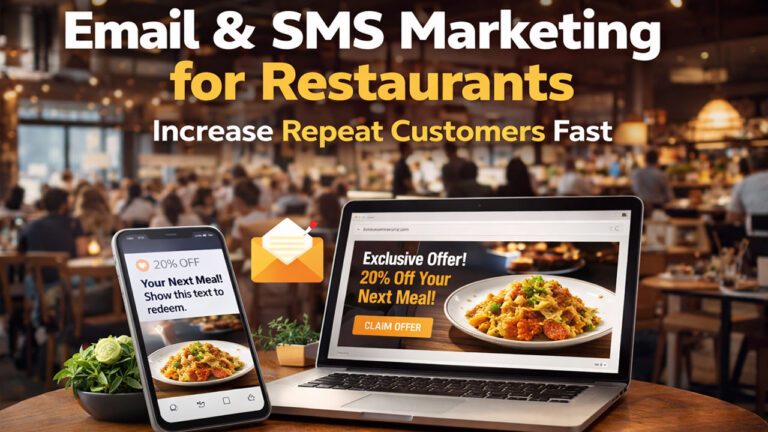 Email & SMS Marketing for Restaurants: Increase Repeat Customers Fast